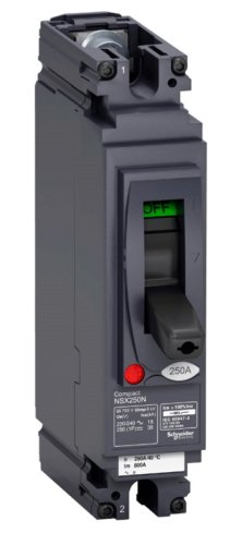 Выключатель автоматический в литом корпусе Schneider Electric Compact NS NSX100F 1п 100А 36кА фото Выключатель автоматический в литом корпусе Schneider Electric Compact NS NSX100F 1п 100А 36кА картинка
